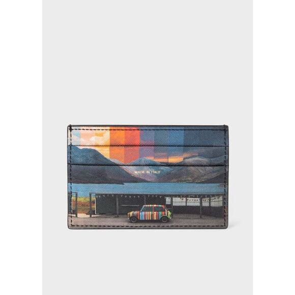 NWT Paul Smith $250 Mini Cooper Credit Card Holder Brand New - Picture 1 of 4
